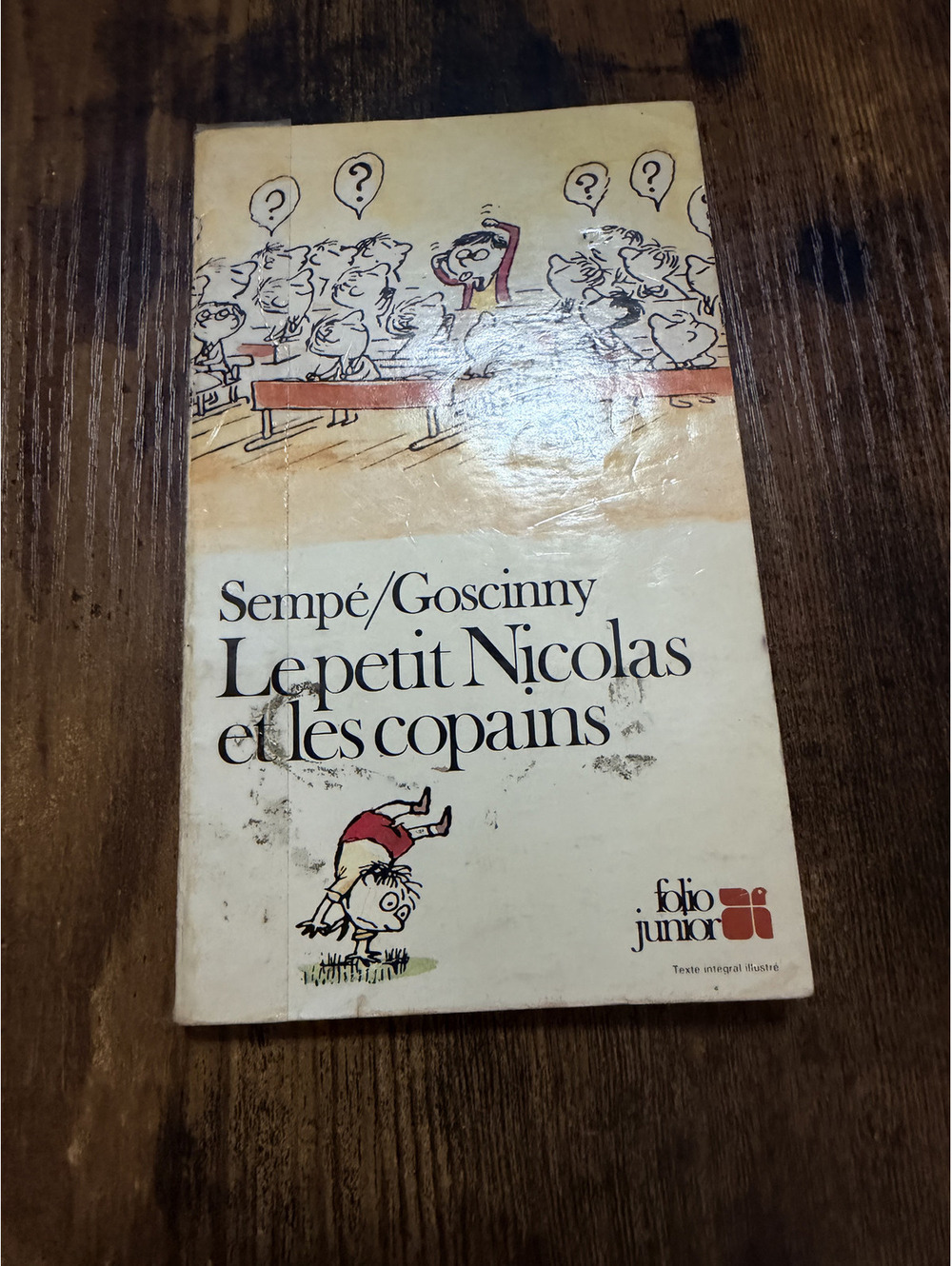 Le Petit Nicolas Et Les Copains Sempe Goscinny French Paperback Folio Junior VTG